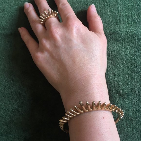 Dream Collective - Golden Rising Sun Ring & Bracelet Set - Picture 7 of 7